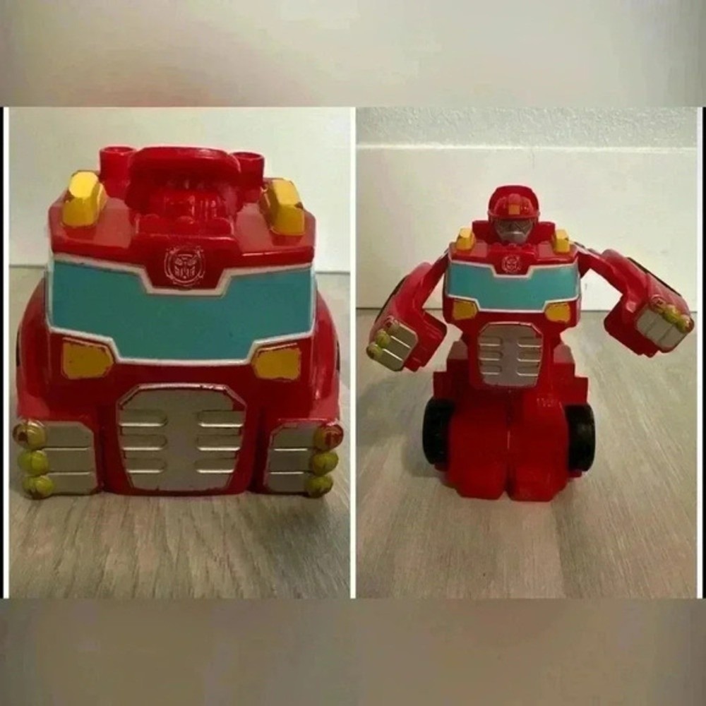 Transformers Rescue Bots Rescan Heatwave the Fire-Bot Truck Playskool Heroes Toy